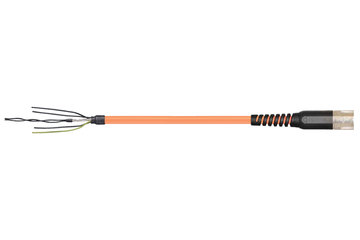 readycable® servo cable suitable for Allen Bradley 2090-CPBM7DF-14AFxx, base cable PVC 15 x d