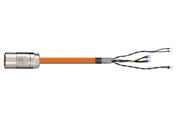 readycable® encoder cable suitable for Elau E-MO-113 SH-Motor 2.5, base cable PVC 15 x d
