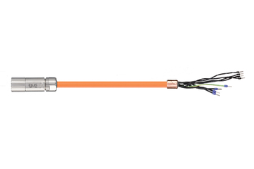 readycable® servo cable suitable for Festo NEBM-M23G8-E-xxx-N-LE7, base cable PVC 10 x d