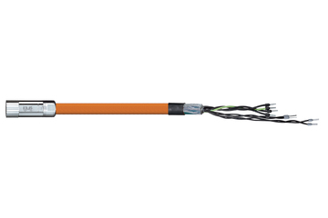 readycable® servo cable suitable for LTi DRIVES KM3-KSxxx-24A, base cable, PVC 10 x d