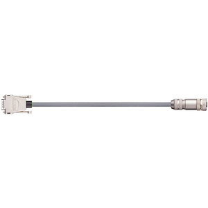 readycable® encoder cable suitable for Festo NEBM-M12G8-E-xxx-N-S1G9, base cable TPE 6.8 x d