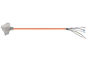 readycable® hybrid servo cable suitable for SEW i0186 7253, base cable, PUR 10 x d