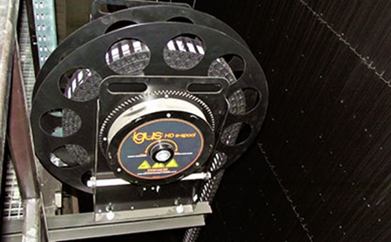 e-spool in the truss